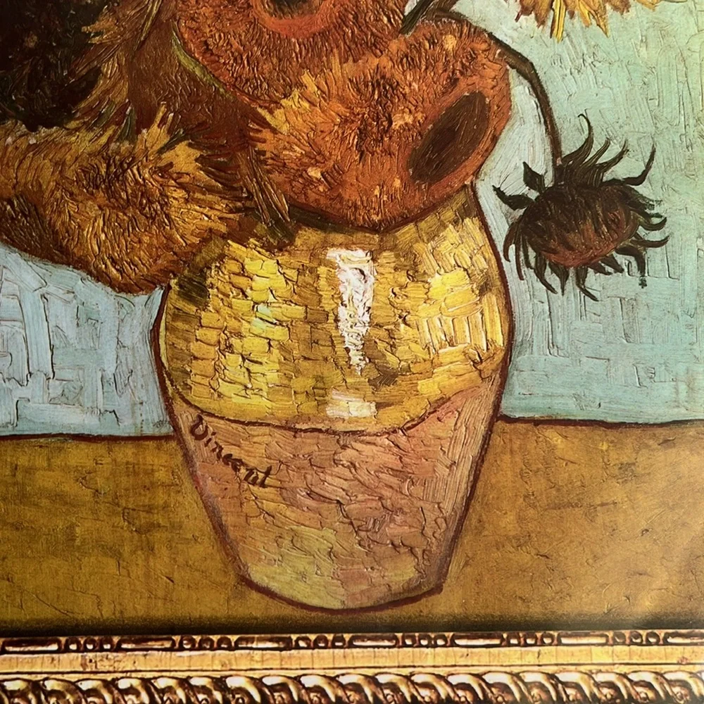 Van Gogh Sunflowers 1000 Piece Puzzle Museum Collection NWT - Picture 5 of 8